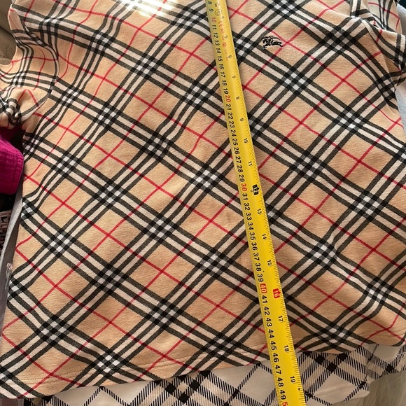 Soldā¤ļøAuthentic Burberry Check T-Shirtā¤ļø - Picture 16 of 17